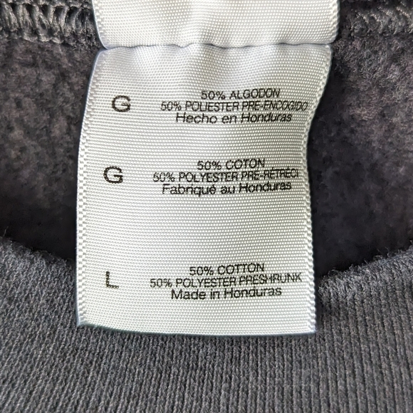 Vintage 90s Computer Whisperer Crew Neck Sweatshirt Black Unisex Large - Picture 4 of 6